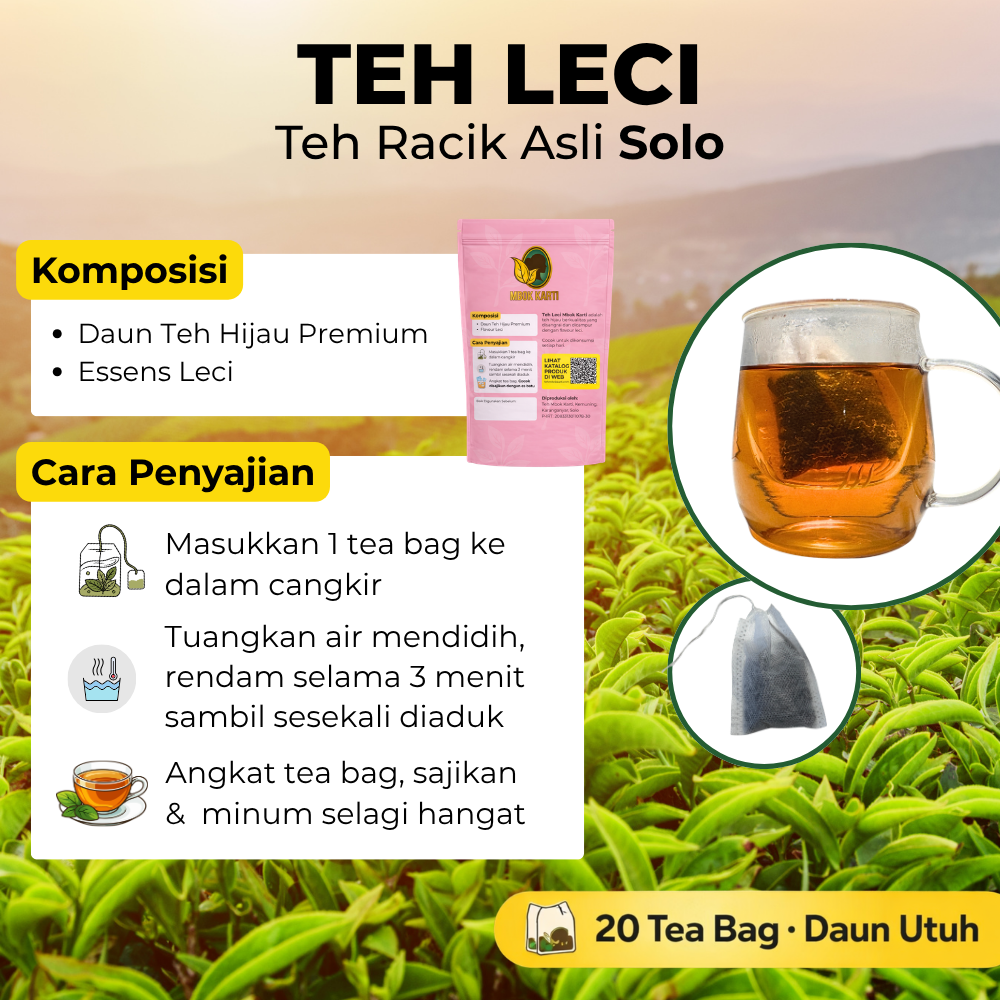 Teh Leci Tea Bag